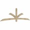 Ekena Millwork Davenport Rough Sawn Timber Gable Bracket, Douglas Fir, 108"W x 31 1/2"H x 2"D x 4"F, 7/12 Pitch GBW108X31X0204DAV00RDF - alternate 5